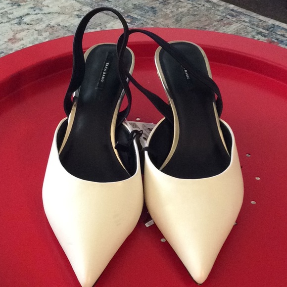 zara slingback pumps